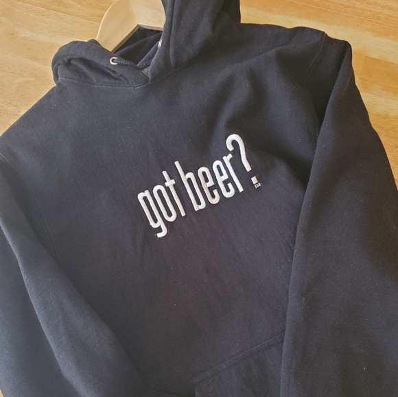 GOT BEER? BLACK HOODIE